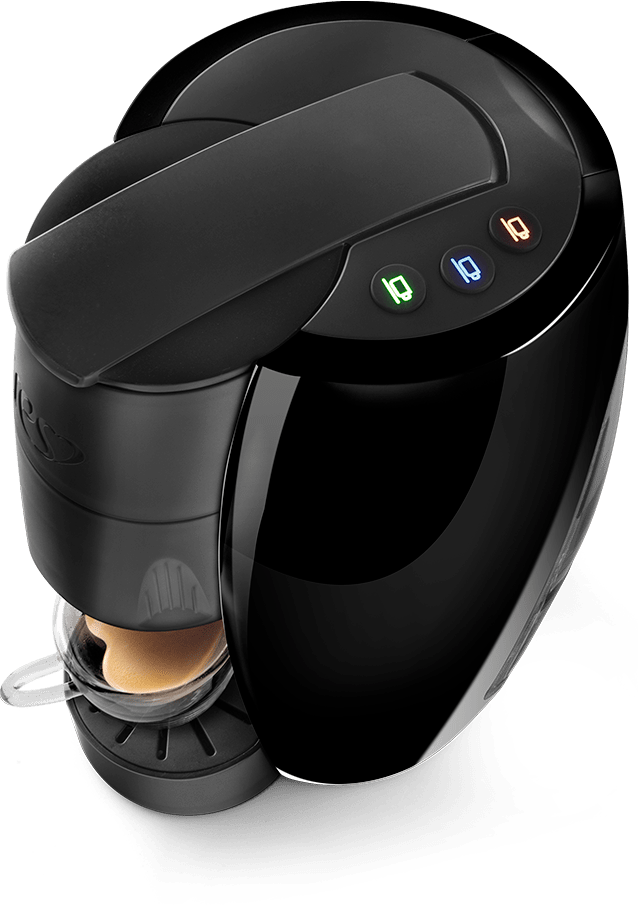 Modelo Preta Brilhante - Cafeteira TRES - 3 Corações