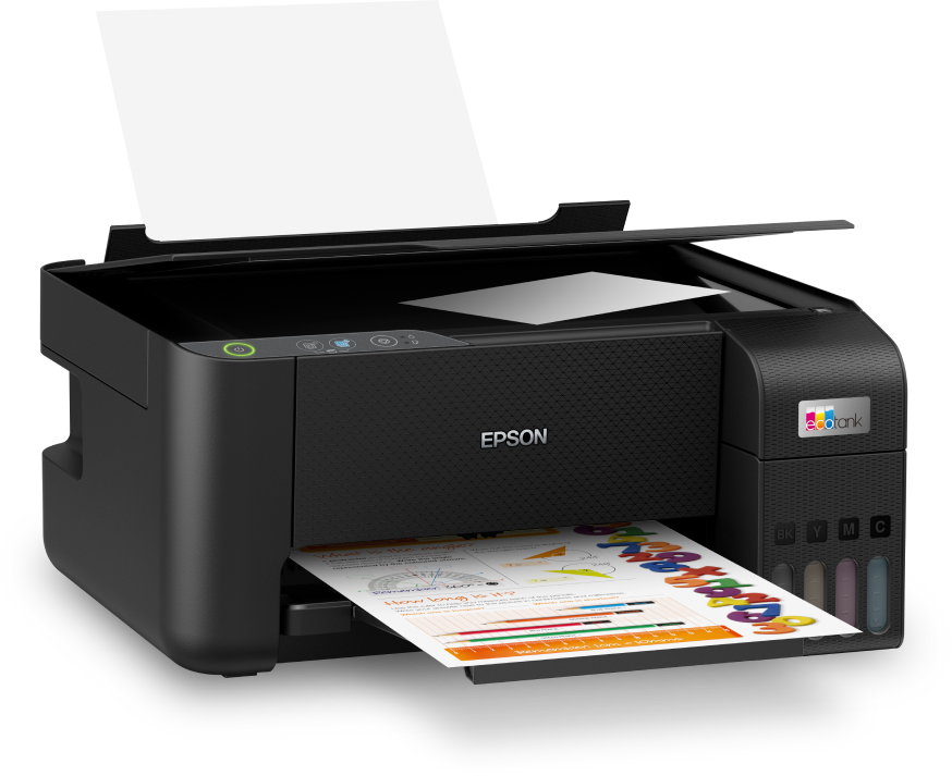Impressora Multifuncional Epson EcoTank L3210 Bivolt Preta - Carrefour