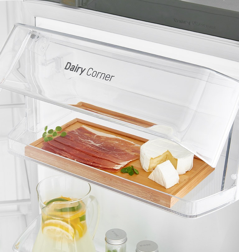 Prateleira com fechamento para itens mais delicados