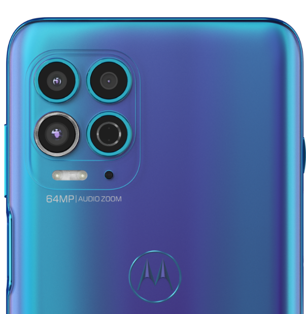 Smartphone Motorola Moto G100 256GB Luminous Ocean 5G Tela