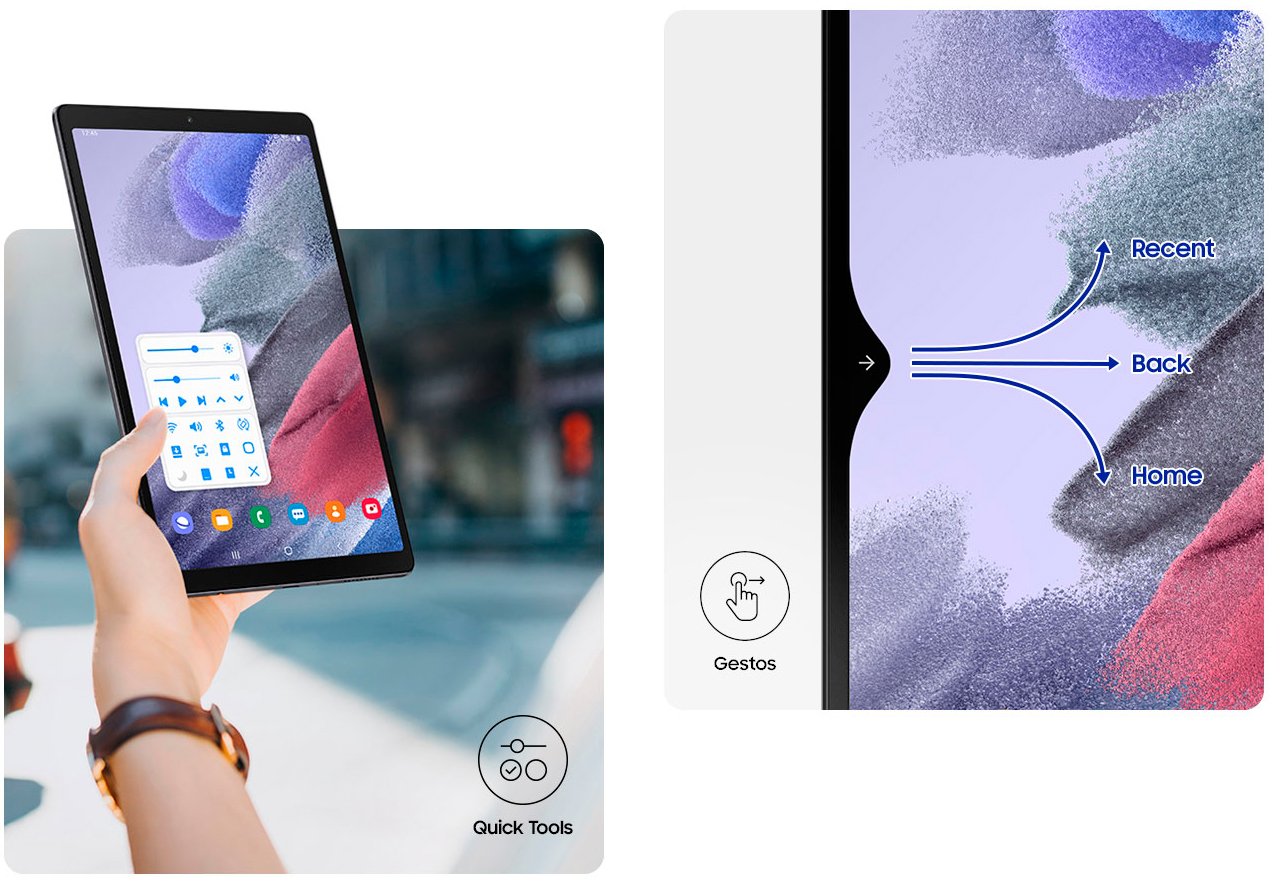 Tablet Samsung Galaxy Tab A7 Lite SM-T225NZAUZTO 64GB 8,7